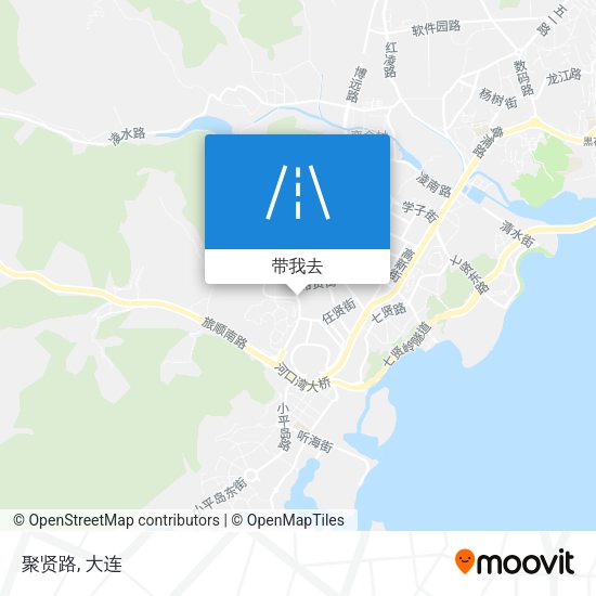 聚贤路地图
