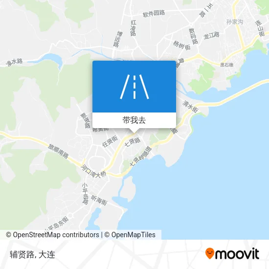 辅贤路地图