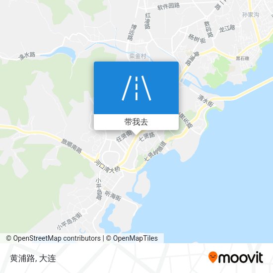 黄浦路地图