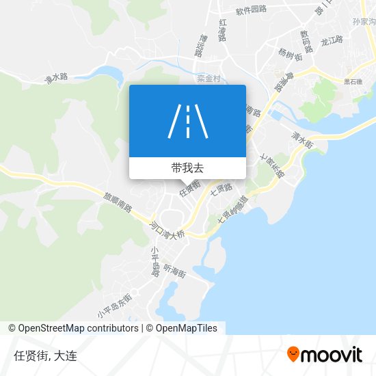 任贤街地图