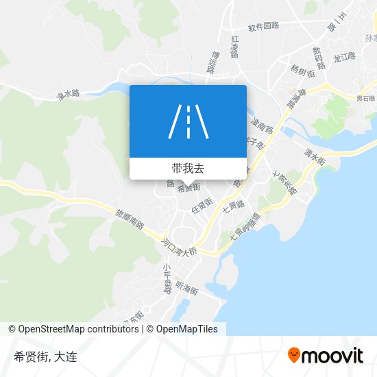 希贤街地图