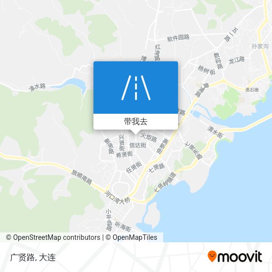 广贤路地图