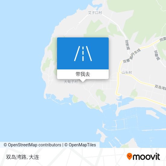 双岛湾路地图
