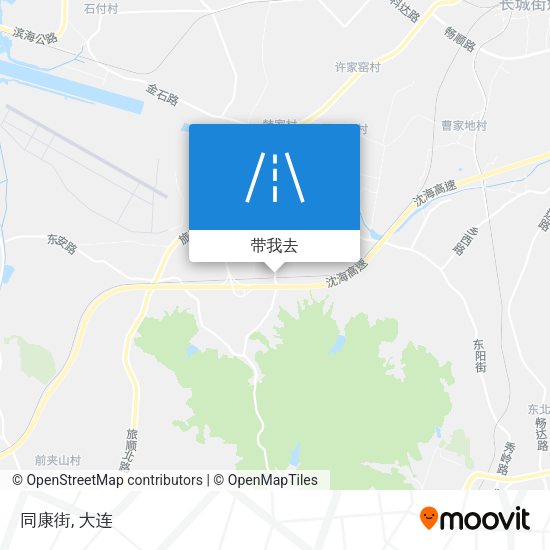 同康街地图