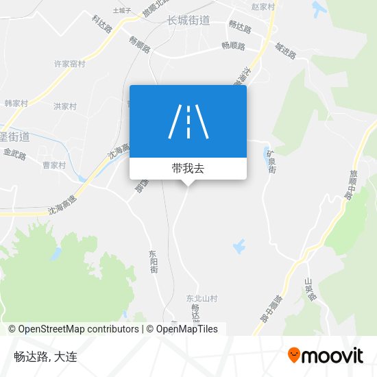 畅达路地图