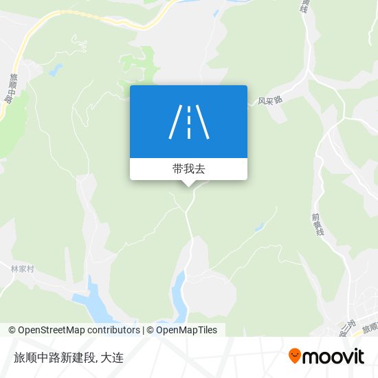 旅顺中路新建段地图