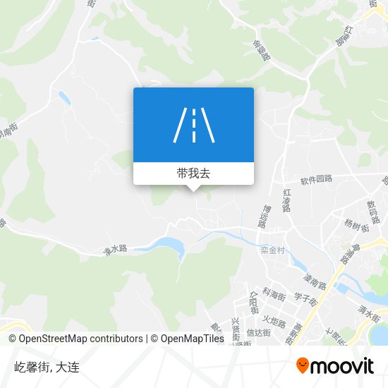 屹馨街地图