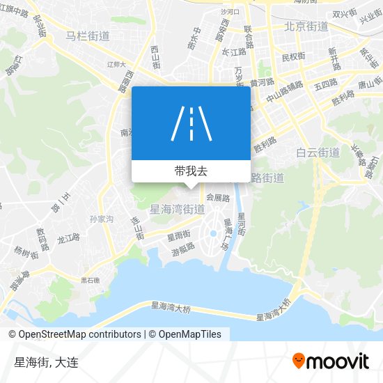星海街地图