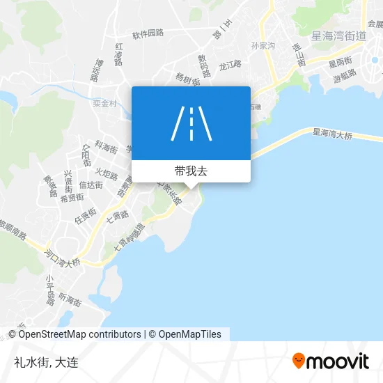 礼水街地图