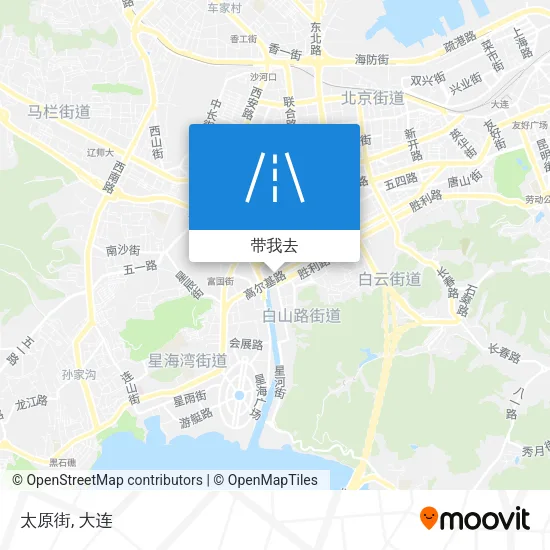太原街地图