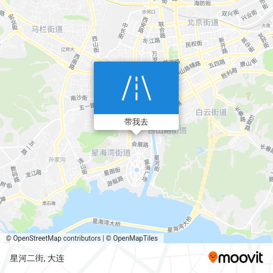 星河二街地图