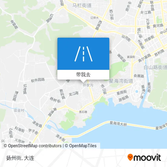 扬州街地图