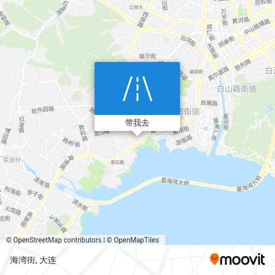 海湾街地图