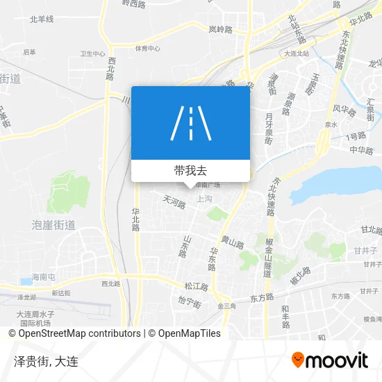 泽贵街地图