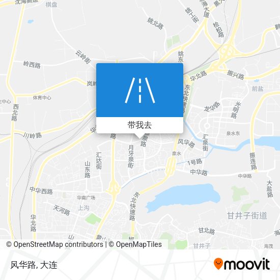 风华路地图