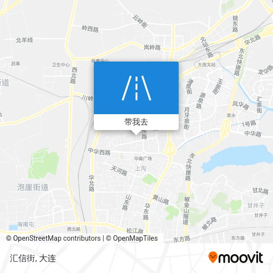 汇信街地图