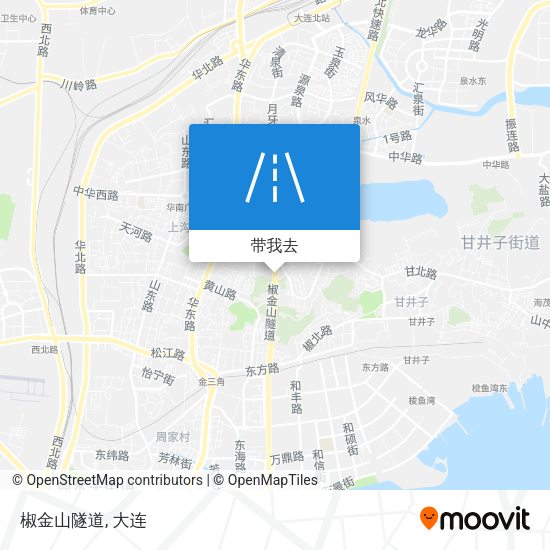 椒金山隧道地图