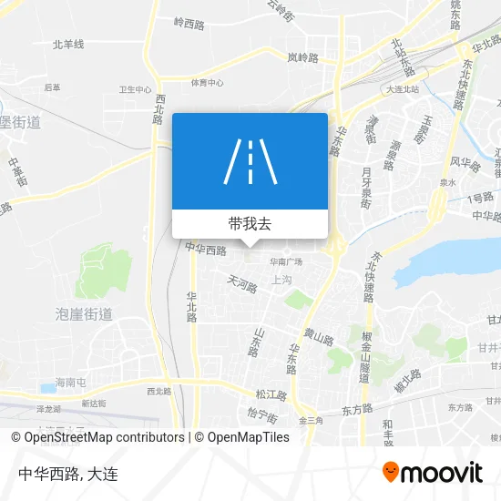 中华西路地图