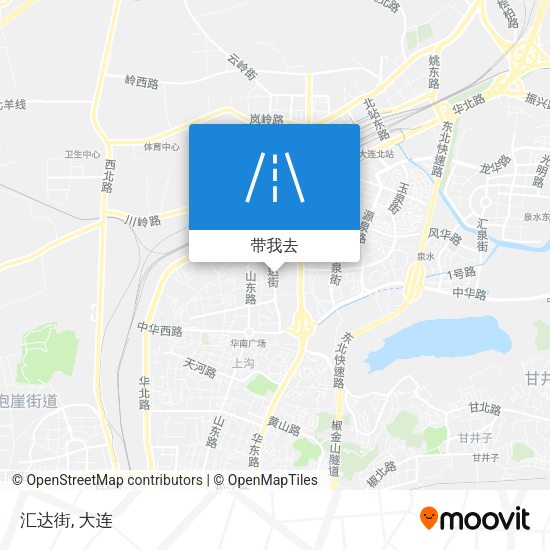汇达街地图