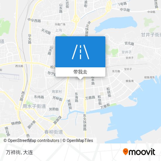 万祥街地图