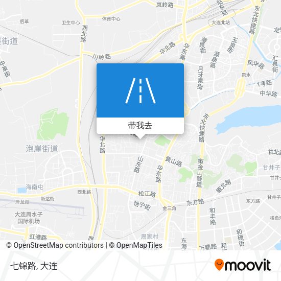 七锦路地图