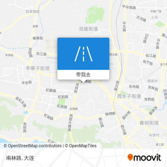 南林路地图