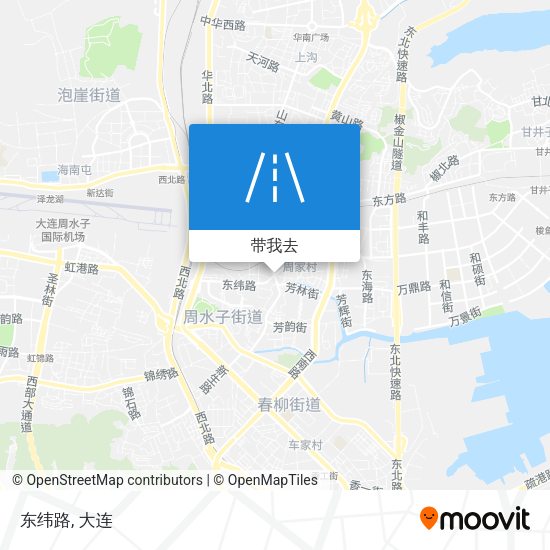 东纬路地图