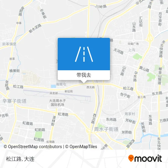 松江路地图