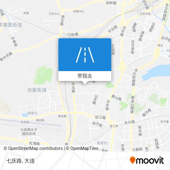 七庆路地图