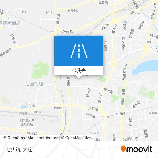 七庆路地图