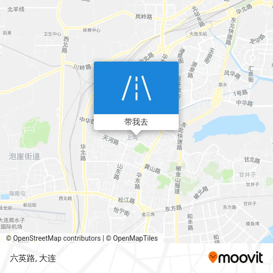 六英路地图