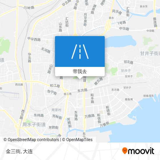 金三街地图