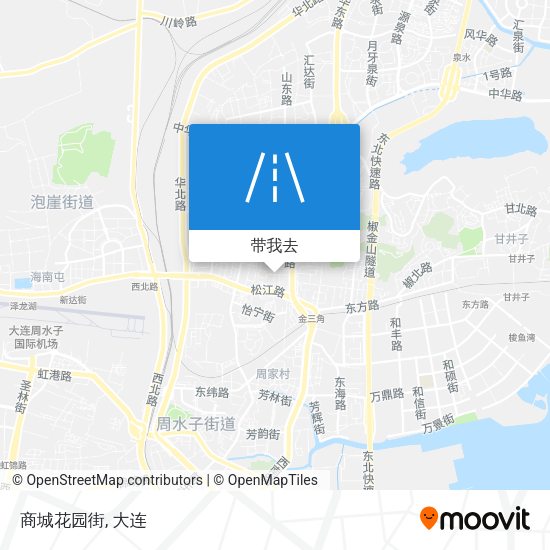 商城花园街地图