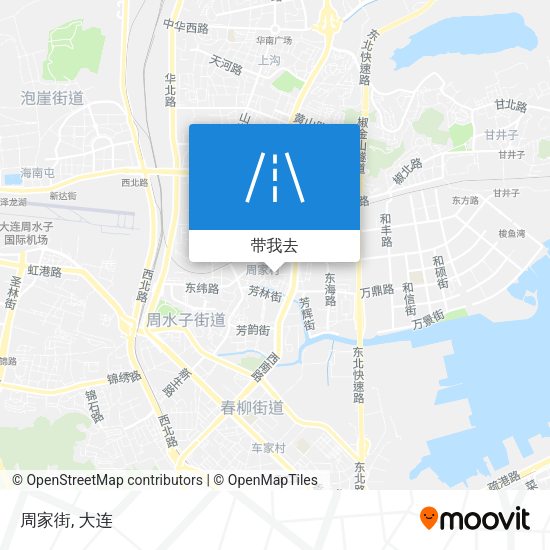周家街地图