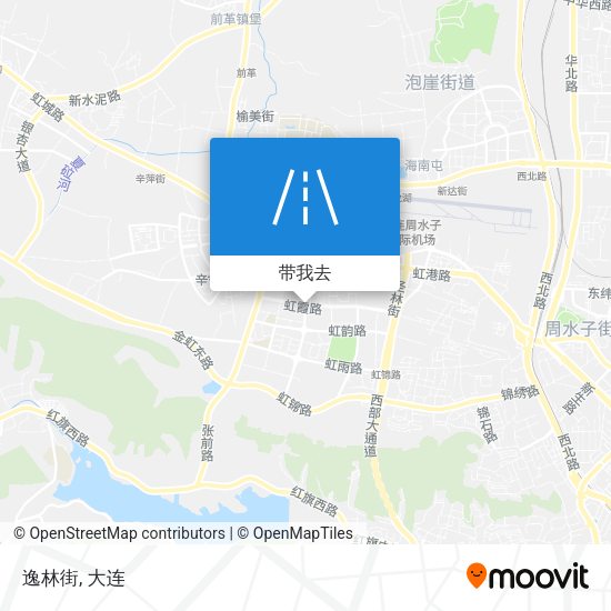 逸林街地图