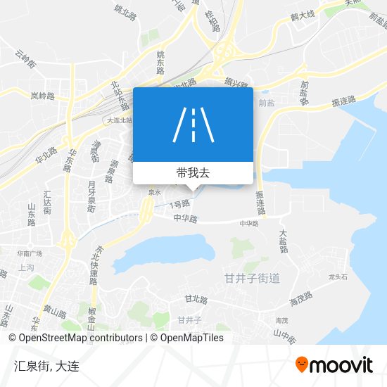 汇泉街地图