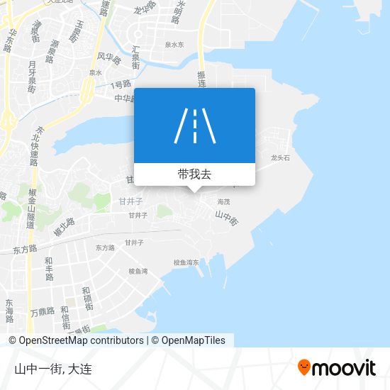 山中一街地图