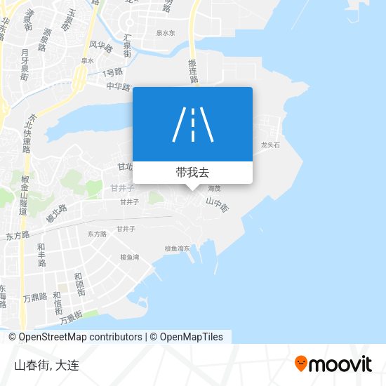 山春街地图