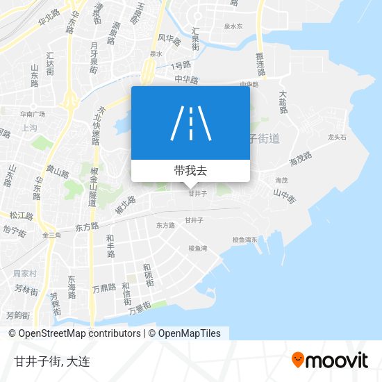 甘井子街地图