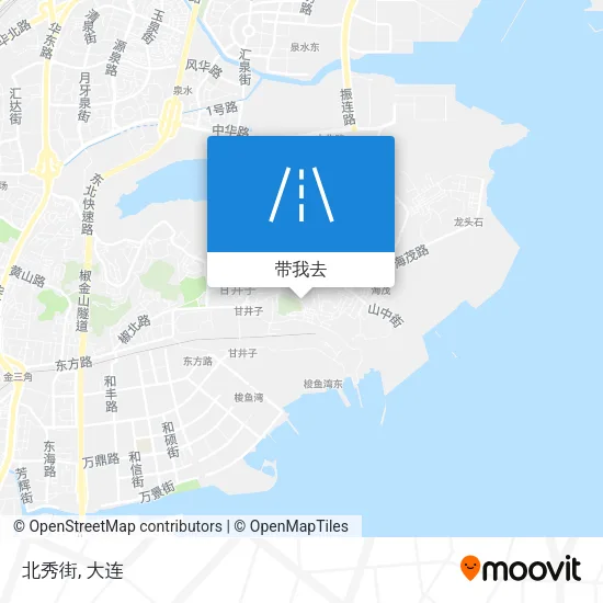 北秀街地图
