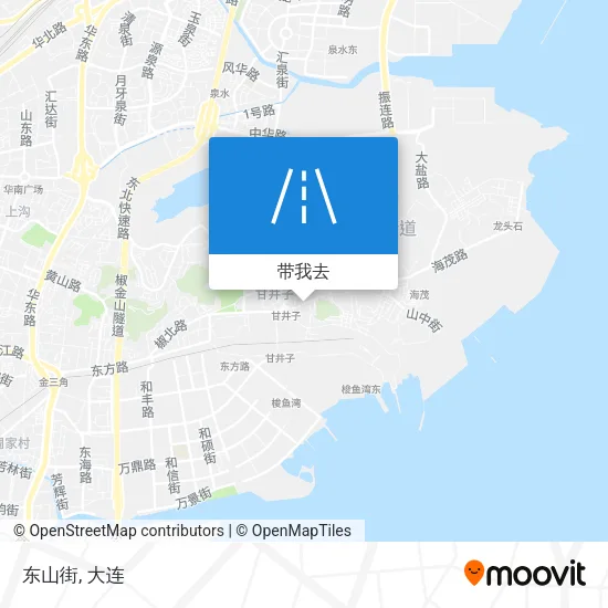 东山街地图