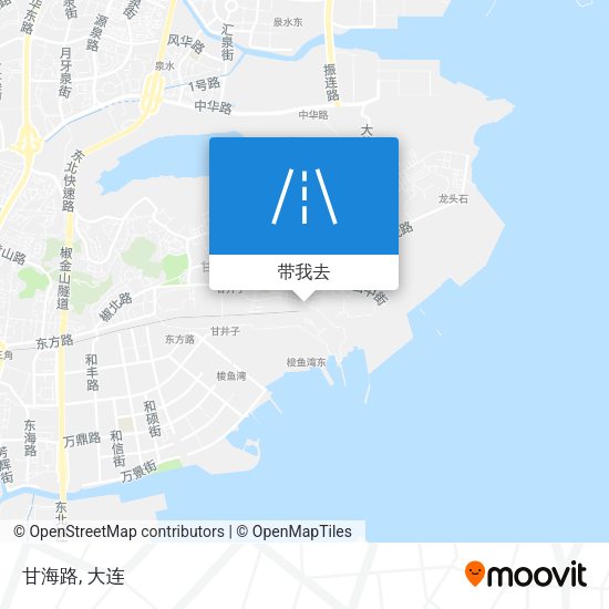 甘海路地图