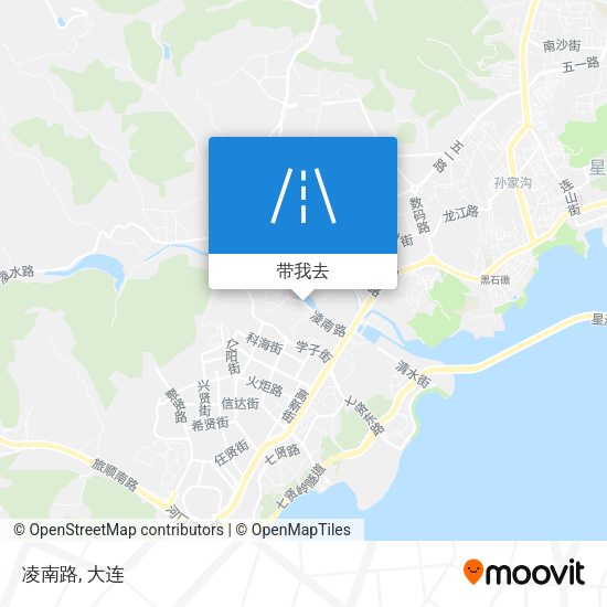 凌南路地图