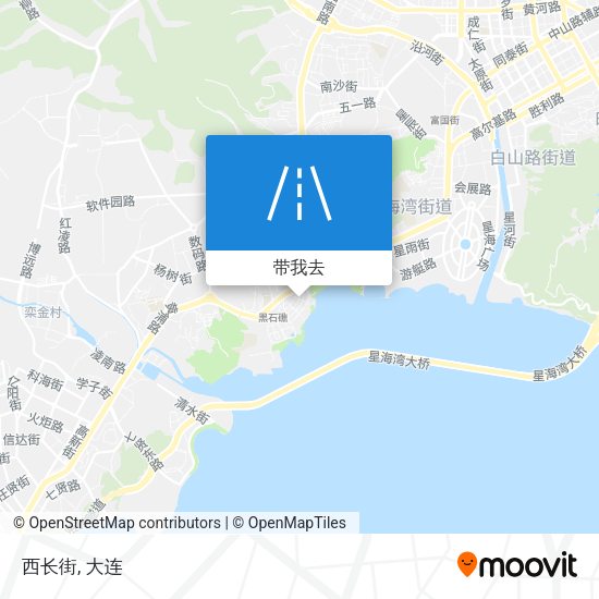 西长街地图
