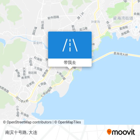 南滨十号路地图