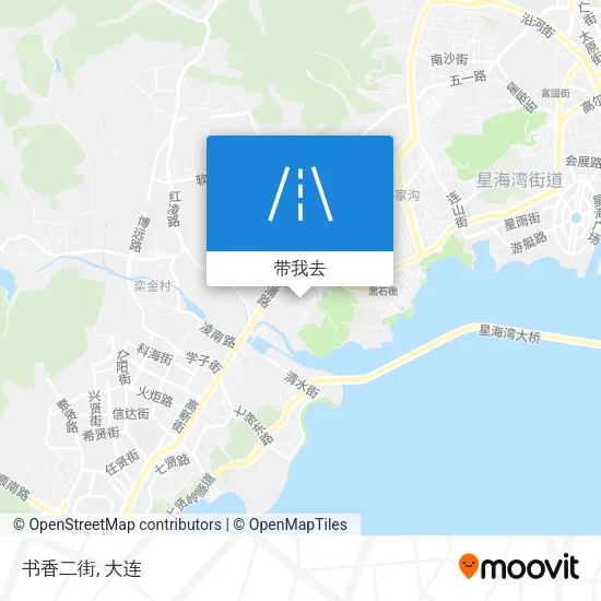 书香二街地图