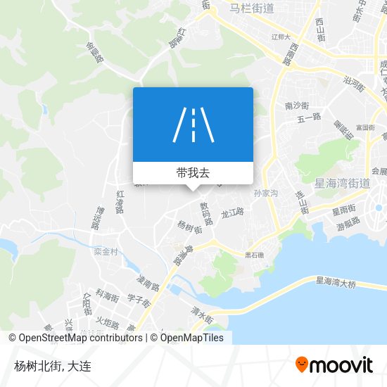 杨树北街地图