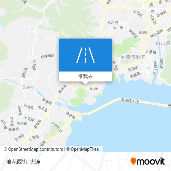浪花西街地图