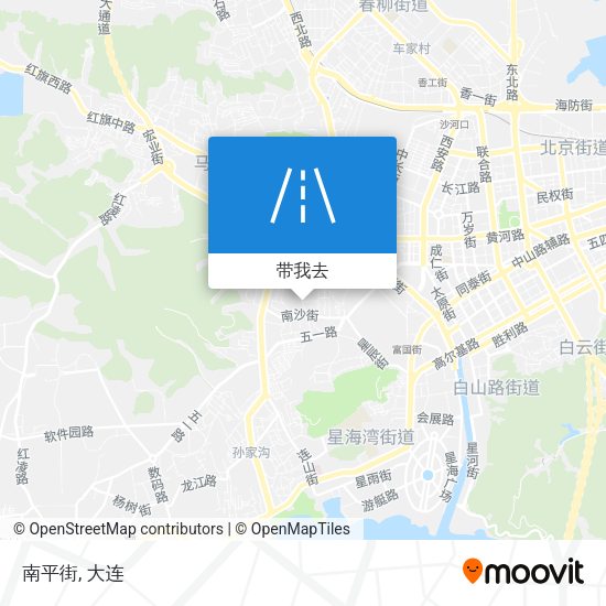 南平街地图