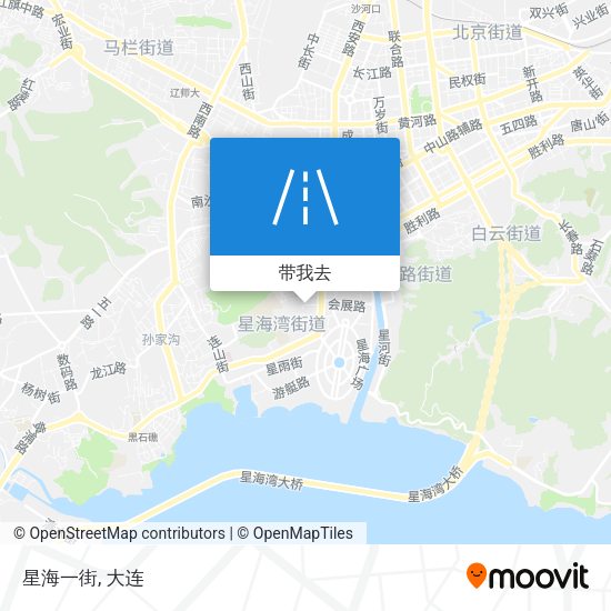 星海一街地图